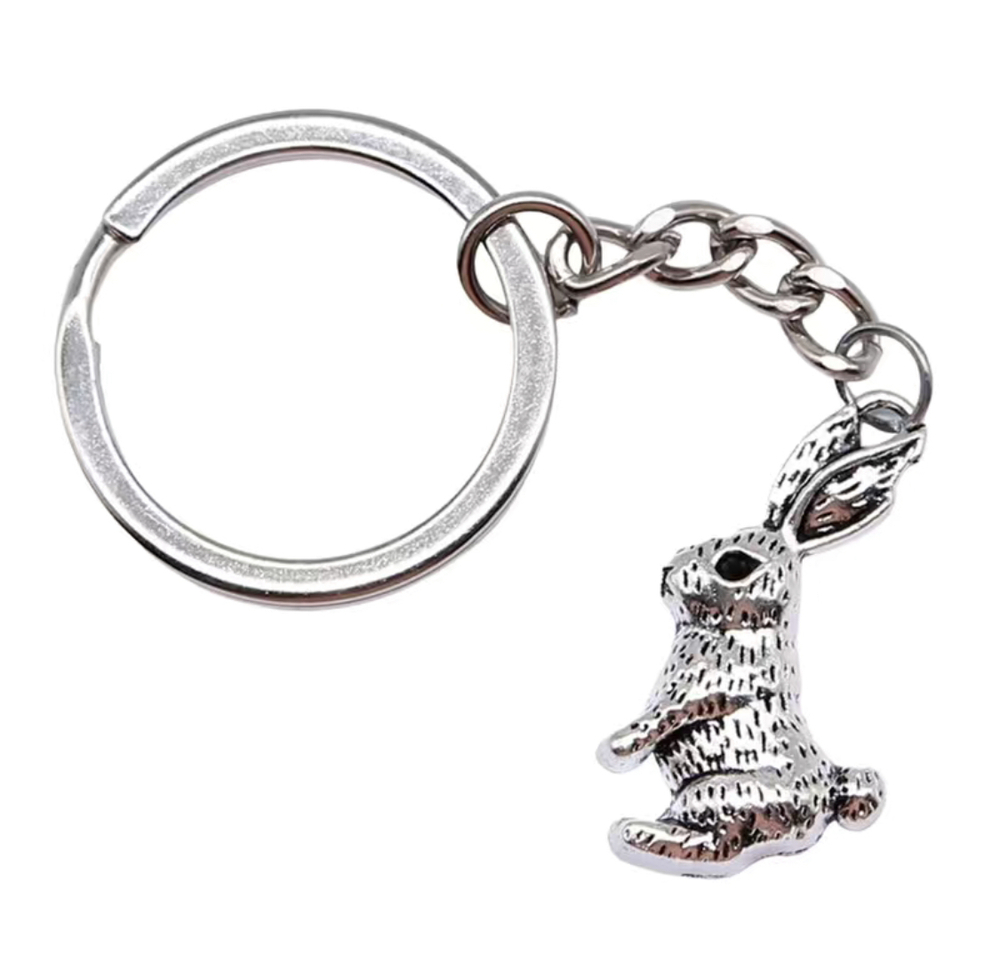 3/$25 Bunny Rabbit Keychain NEW - Picture 3 of 4